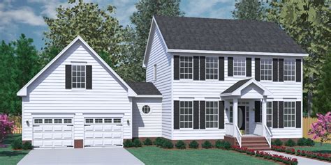 2 Story Colonial House Plan Wallace Colonial House Plans Vrogue