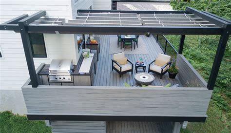 The first logical step is to determine and prioritize what components you want on your outdoor kitchen. Outdoor Kitchens with NatureKast Cabinetry - E.W. Kitchens