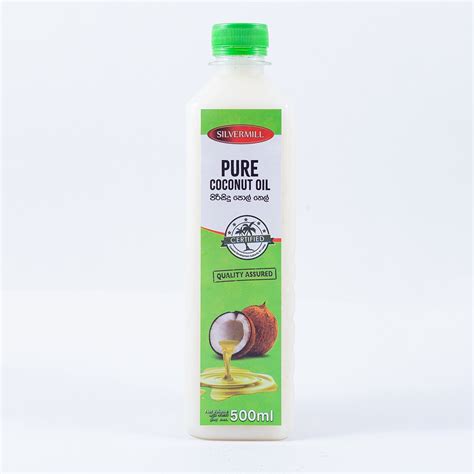 Silvermill Pure Coconut Oil 500ml Glomarklk