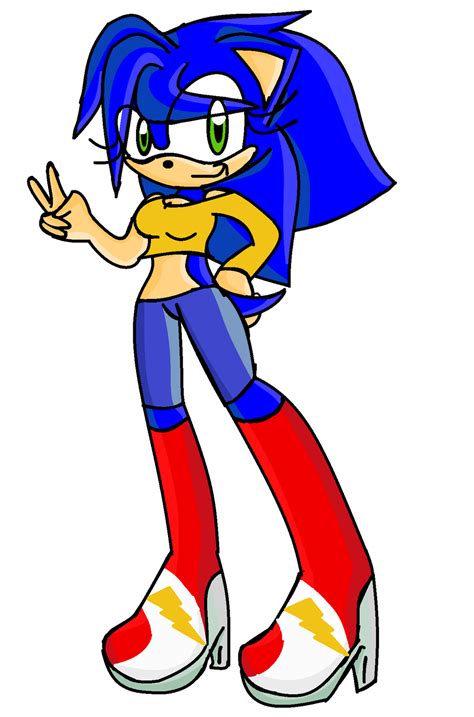 Gender Bender Sonic The Hedgehog By Sonamyfan4evr On Deviantart