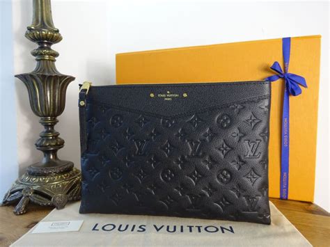 Louis Vuitton Daily Pouch In Empreinte Monogram Noir Sold