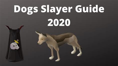 Dogs Slayer Guide Osrs 2020 Youtube