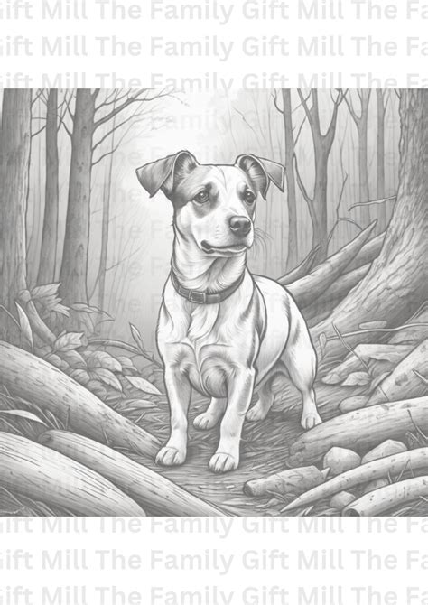 47 Printable Dog Coloring Pages Background - vrogue.co