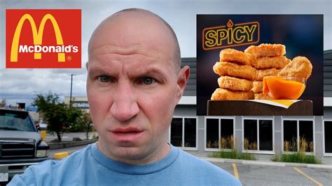 Mcdonald S New Spicy Chicken Mcnuggets Youtube