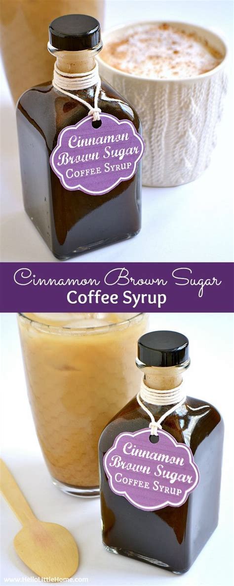 Brown sugar cinnamon iced coffee. Cinnamon Brown Sugar Coffee Syrup | Recipe | Homemade coffee syrup, Coffee syrup, Coffee recipes