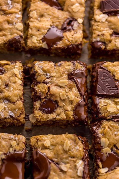 Chopped pecans or walnuts are added to the filling for the extra crunch. The Best Oatmeal Cookie Bars - Baker by Nature | Recipe in ...