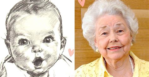 Ann Turner Cook The Original Gerber Baby Dies Aged 95