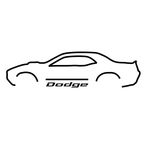 Mc Bess Car Brands Logos Car Silhouette Dodge Challenger Srt Hellcat Hot Sex Picture