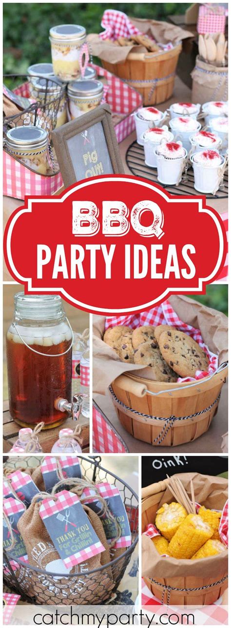 How Great Is This Patriotic Backyard Summer Bbq Party See More Party Ideas At