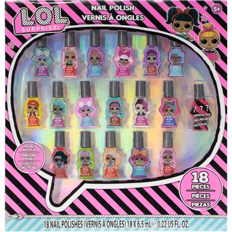 Buy Lol Surprise Townley Girl Non Toxic Peel Off Nail Polish Set