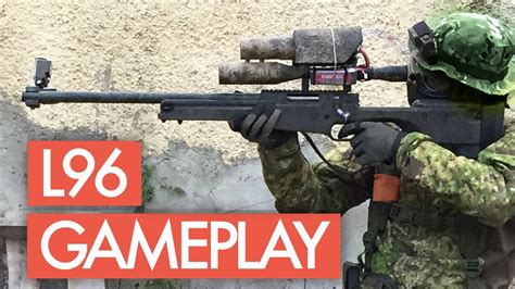 L Airsoft Sniper With Silenced Pistol Gameplay Footage YouTube