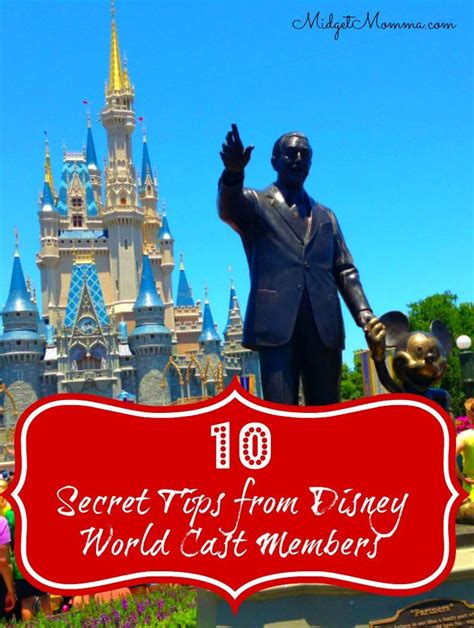 10 Secret Disney Tips From Disney Cast Members Disney World Secrets