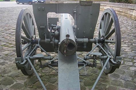French 75 Mm L363 Field Gun Mle 1897 Of World War One 19141918