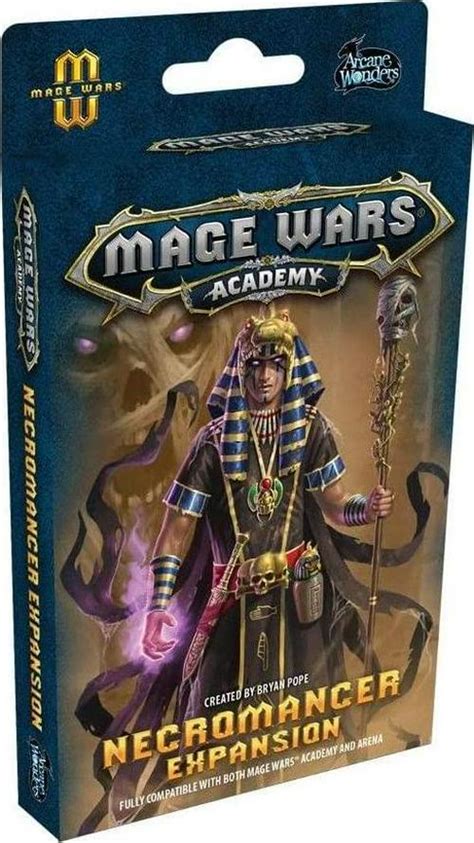 Arcane Wonders Mage Wars Academy Necromancer Expansion Card Game