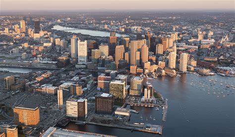 New Boston Seaport Aerial View Above And Beyond