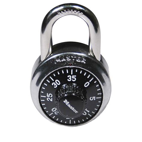 Master Lock 1525 General Security Combination Padlock With Key Control