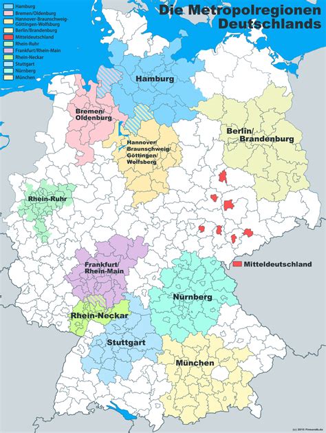 Europäische Metropolregionen In Deutschland