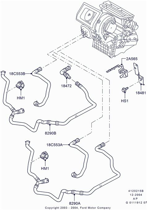 Visualizing The Radiator Hose System Of A 2004 Ford Focus