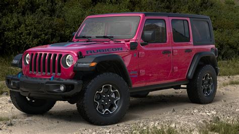 Think Pink Jeep Keeps Tuscadero Color Going For 2022 Wrangler