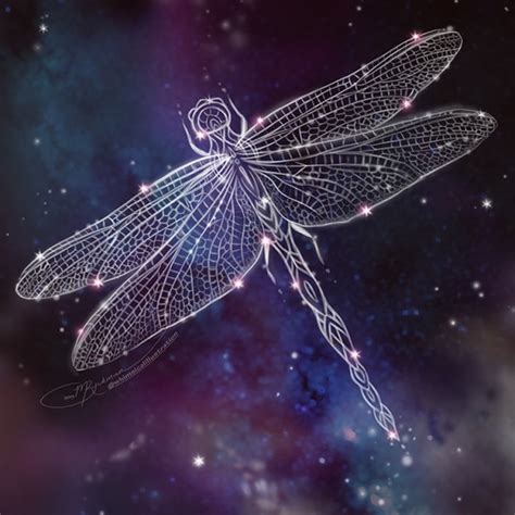 Fine Art Print Dragonfly Constellation