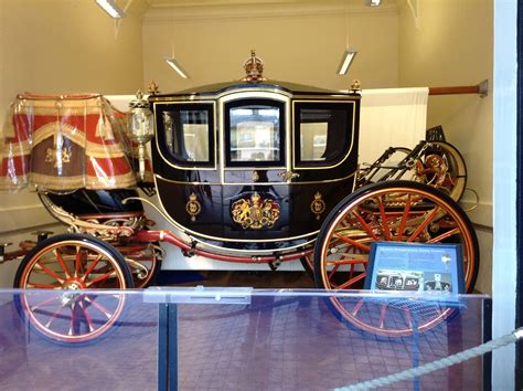 One Of The Queens Coaches At The Royal Mews Cinderella Coach Royal