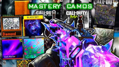 Ranking Every Mastery Camo In Call Of Duty Ghosts619 Youtube
