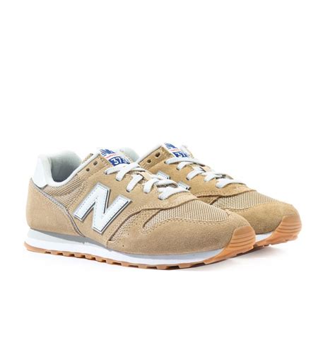 New Balance Nude Suede Trainers In Beige Natural For Men Lyst My Xxx