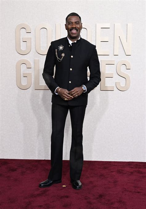 Colman Domingo Arrives At The Red Carpet At The 81st Golden Globe