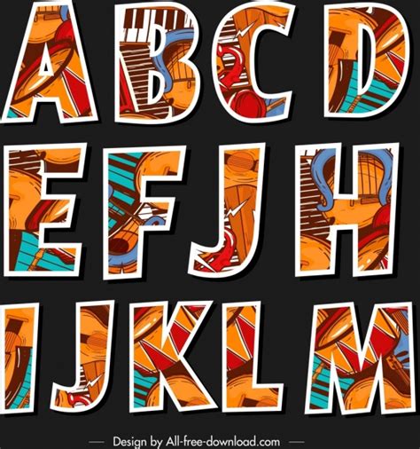 Alphabet Letters Designs