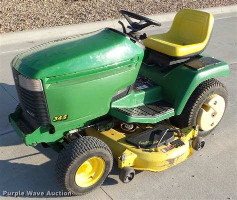 View all features, specifications and download a brochure. John Deere 345 lawn mower in Concordia, KS | Item DA2906 ...