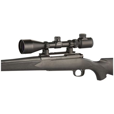 Barska® Huntmaster Pro 3 12x50 Mm Ir Rifle Scope With Rings 172583