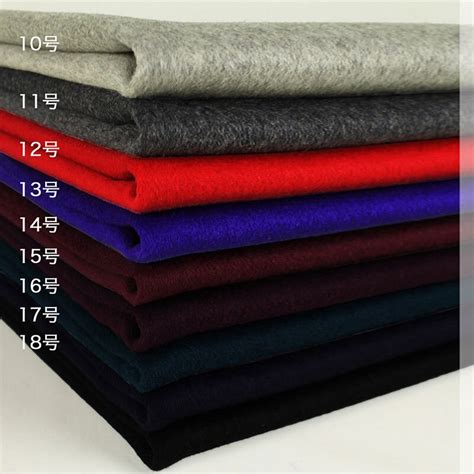 Premium Cashmere Wool Blend Fabric With Double Plush Size Etsy