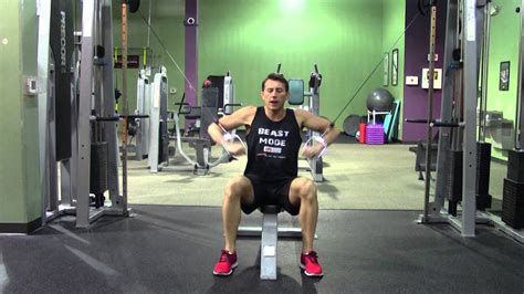 Seated Cable Decline Chest Press Hasfit Lower Chest Exercise