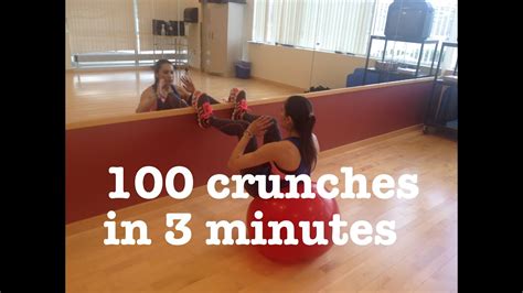 100 Crunches In 3 Minutes Situps At Home Program Youtube