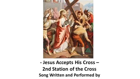 2nd Station Jesus Accepts His Cross By Ron Haeske From The Way Of