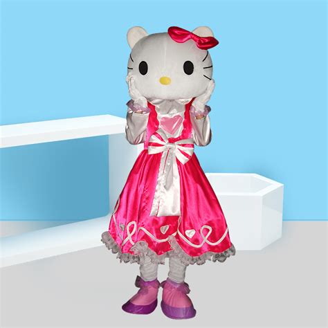 hello kitty mascot costume pink kitty
