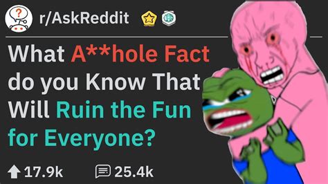Rude Facts That Cause People To Hate You For Telling Raskreddit