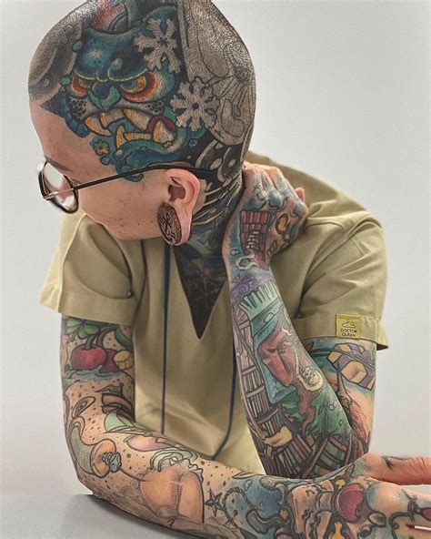 karolina zarzycka on instagram “ ️ full head piece with daveeblows 🎁 ️🐆🐆🐆🎄 ️ tattoos tattoo