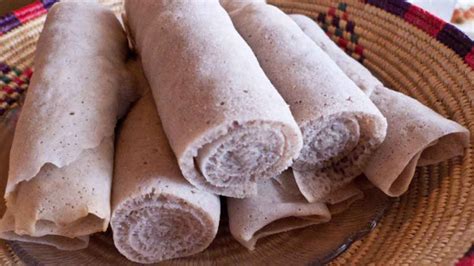 Injera Ethiopian Flatbread Recipe The Ethiopian Food