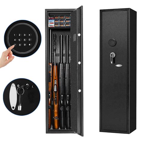 Rifle Gun Safe Long Gun Safes For Home Rifle And Pistols Quick Access