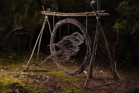 Whimsical Forest Sculptures By Spencer Byles Ignant Land Art