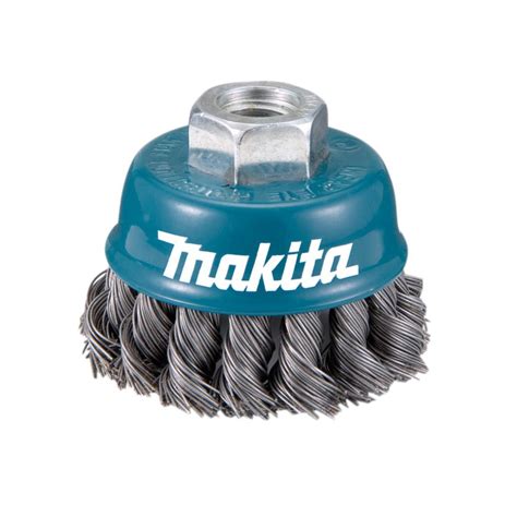 Makita D Knotted Wire Cup Brush For Angle Grinder Mm Diameter