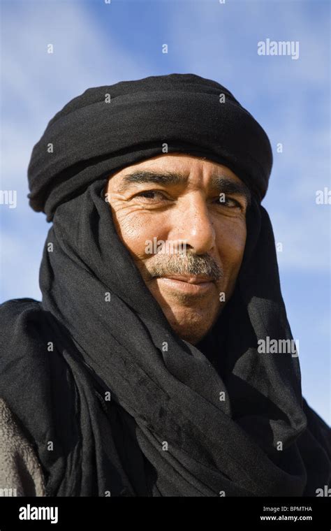 Tuareg Portrait Libya Africa Stock Photo Alamy