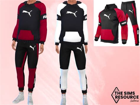 Men Tracksuit Jogging Pants By Saliwa From Tsr • Sims 4 Downloads