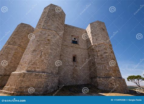 Andria Puglia Castel Del Monte Stock Foto Image Of Vakantie Bastion 173499208
