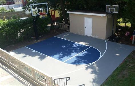 Basketball Court Resurfacing And Construction Outdoor Basketball