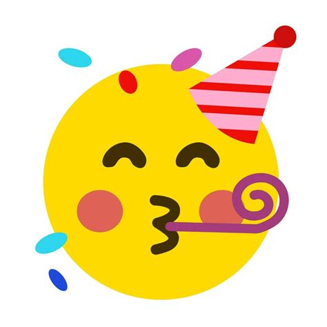 Yellow Expression Emoji Happy To Celebrate 6416633 Vector Art At Vecteezy