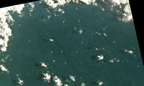 Satellite Images Show Armadas Of Vacant Cruise Ships Huddling Together