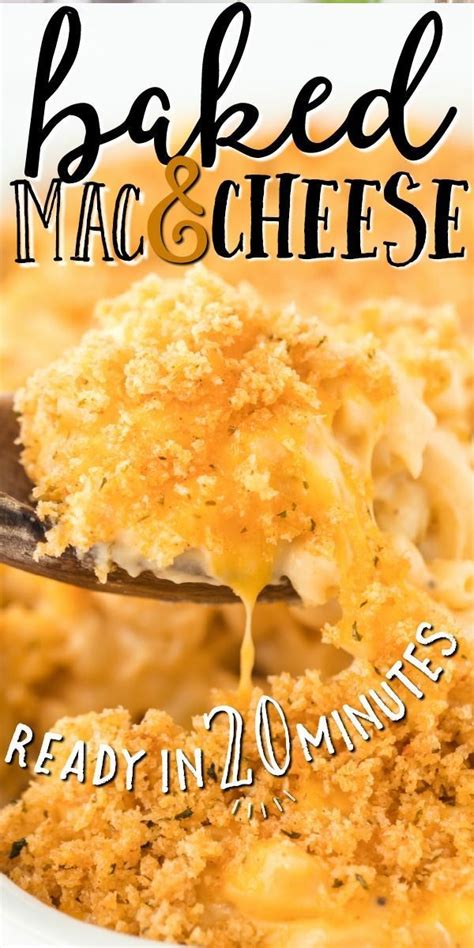 If you've ever opened a box of the instant stuff or made stovetop mac and cheese from scratch, you know there's. Baked Mac and Cheese | Easy cheese recipes, Easy mac and cheese, Best macaroni and cheese