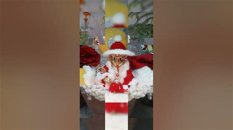 Krishna Ji In Santa Claus Avatarloving Shree Ladu Gopal Youtube